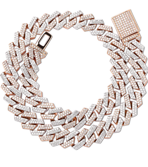 Fully Iced Out 14mm Cuban Link Chain