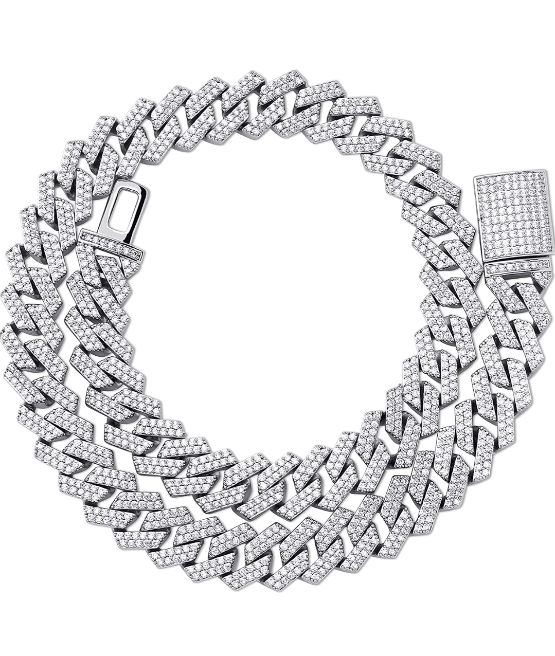 Fully Iced Out 14mm Cuban Link Chain