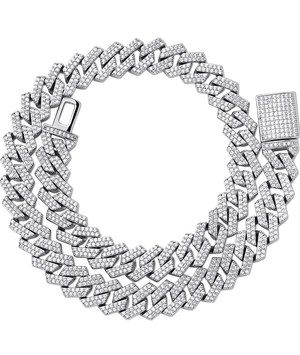 Fully Iced Out 14mm Cuban Link Chain