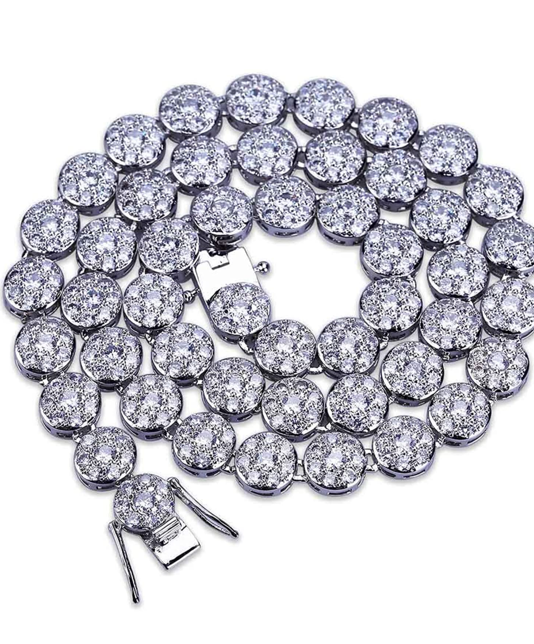 Iced Out Cluster Chain