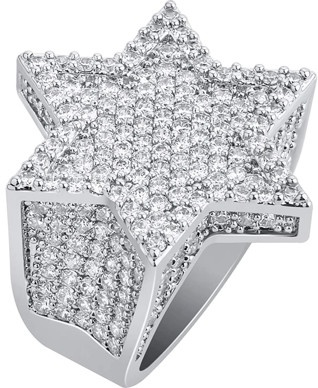 Iced Out Star of David