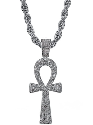 Iced Out Egyptian Cross