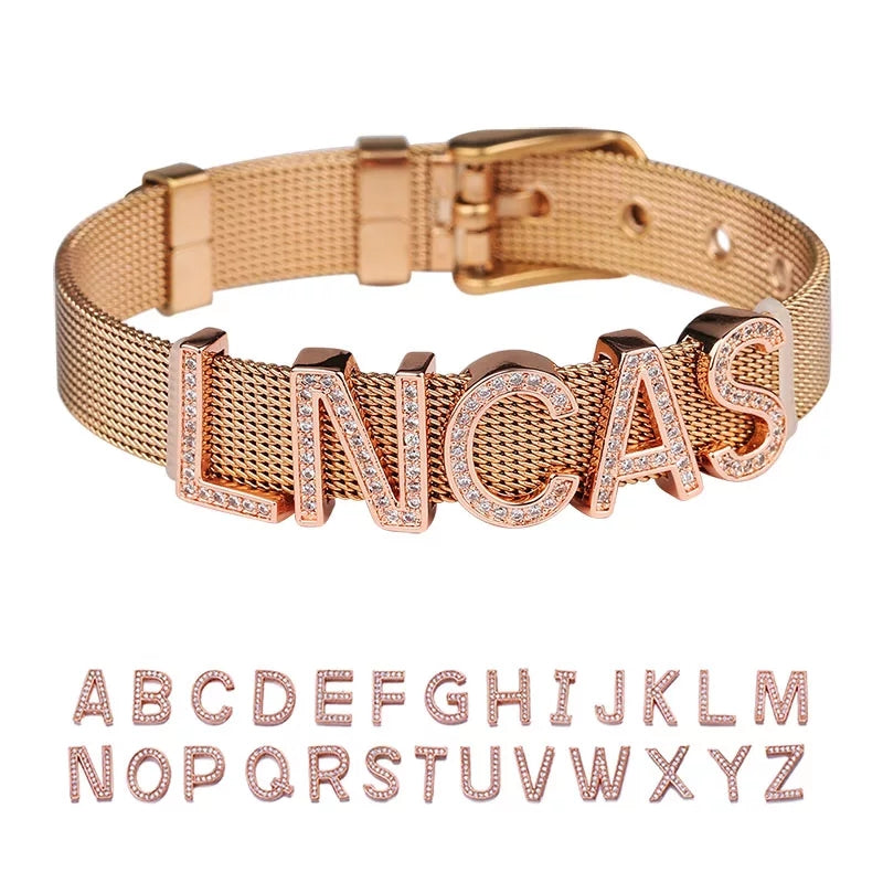 Custom Name Bracelet Belt