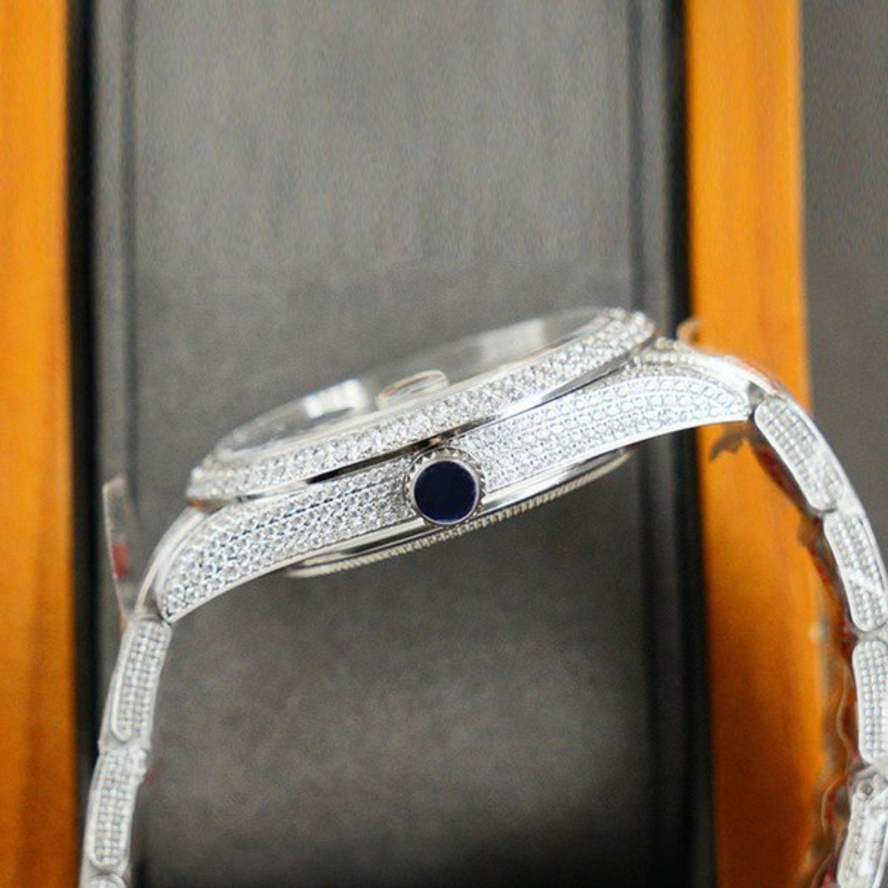Fully Iced Out Watch
